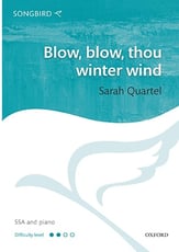 Blow, Blow, Thou Winter Wind SSA choral sheet music cover